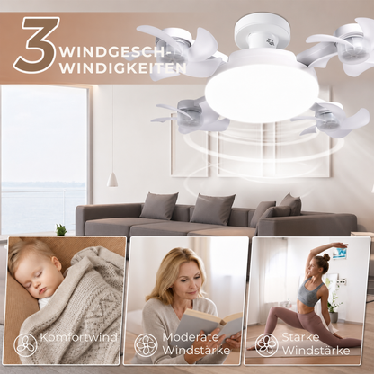 AirGlow™ - Frische Luft und schönes Licht — alles in einem smarten Ventilator!