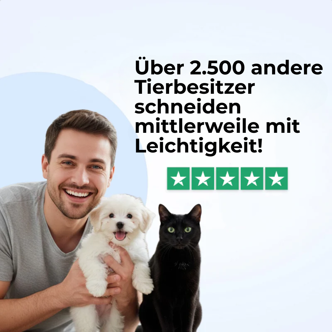 PfotenKlip™ – Sicheres Krallenschneiden mit LED-Licht