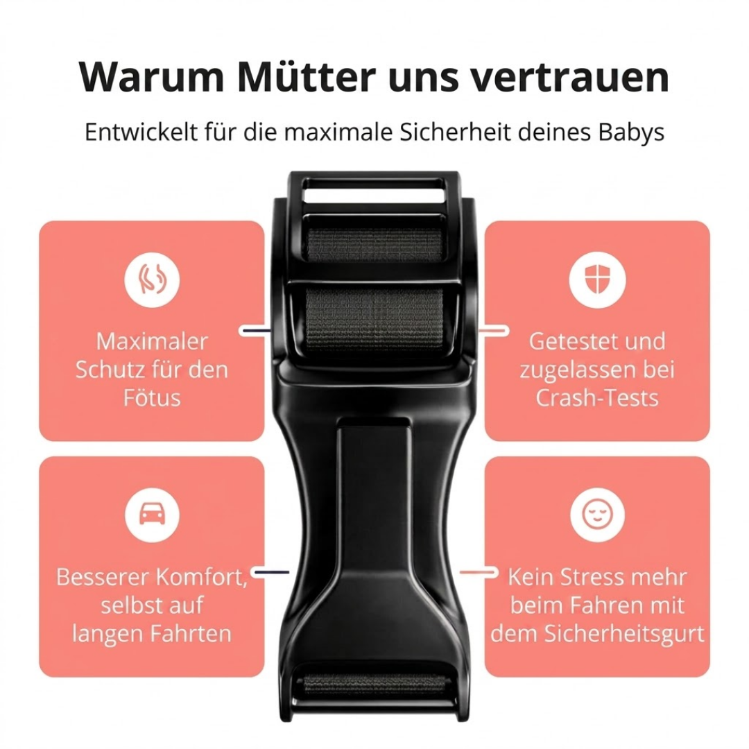 BabyGuard™ - Schütze dich und dein Baby sicher im Auto!