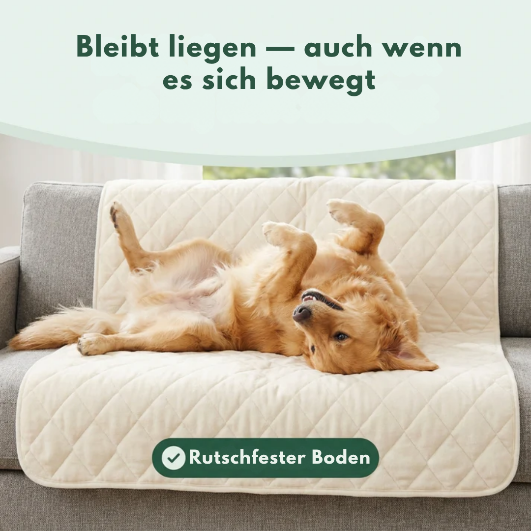 PfoteSofa™ - Schütze dein Sofa vor Haustieren — wasserdicht & rutschfest!