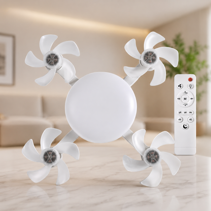 AirGlow™ - Frische Luft und schönes Licht — alles in einem smarten Ventilator!