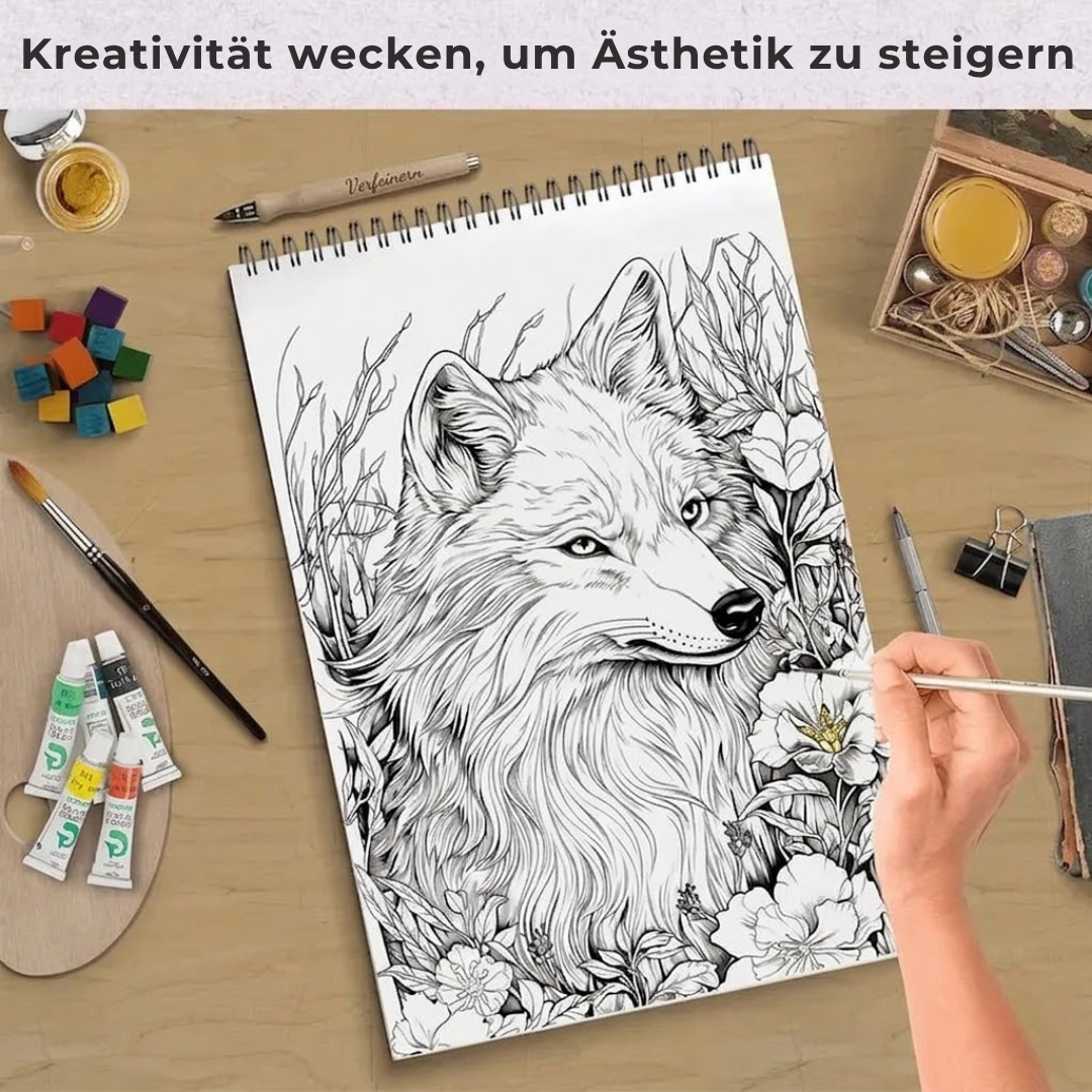 MindMalen™ - Entspanne dich und sei im Moment — mit Farbe!